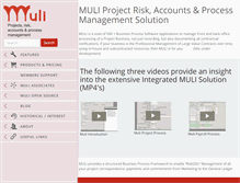 Tablet Screenshot of muli.biz